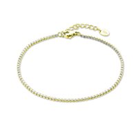 Armband Brand Herr Tennis Uomo in Stahl Zircone 14BR043WG-L - 14BR043WG-L